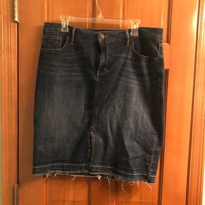 a.n.a. Denim Skirt